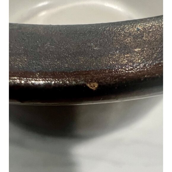 Heath Ceramics Rim Bowls Bakers (Set of 2) Opaque White Matte Brown 5 1/8" - Picture 8 of 10